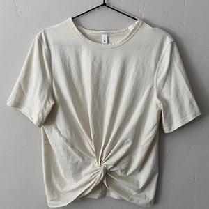 Lululemon Crescent T-shirt Bone Color